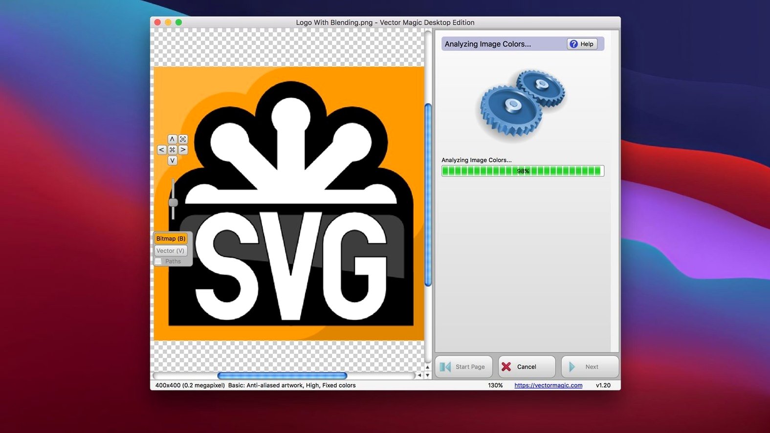 Vector Magic image 3 of 4 Screen 3 of Vector Magic