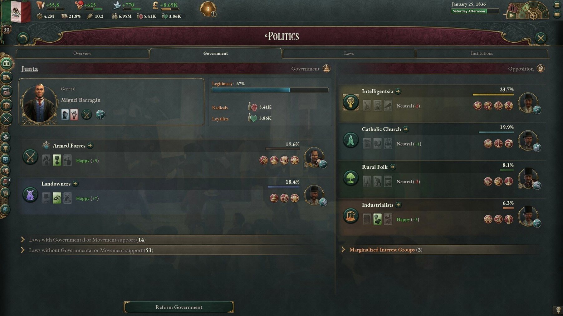 Victoria toolbar view 6