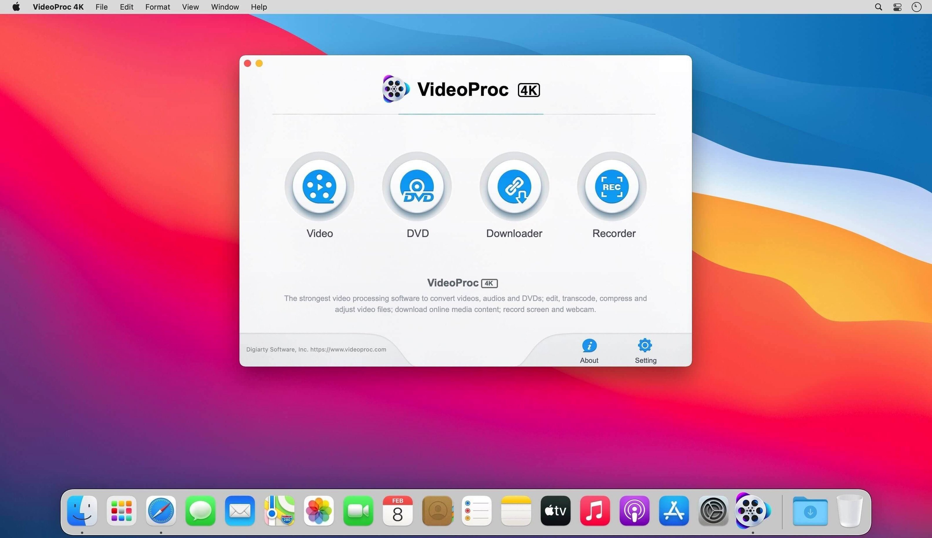 VideoProc Converter — tour 3 VideoProc Converter toolbar view 3