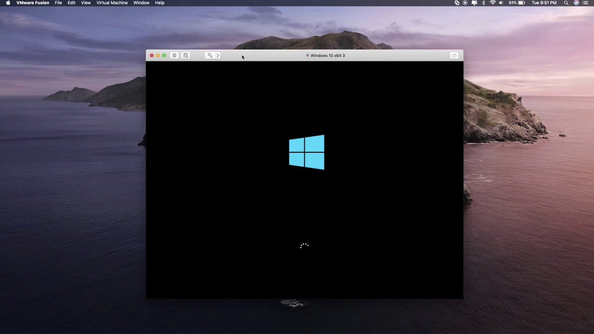 download vmware fusion: workspace view