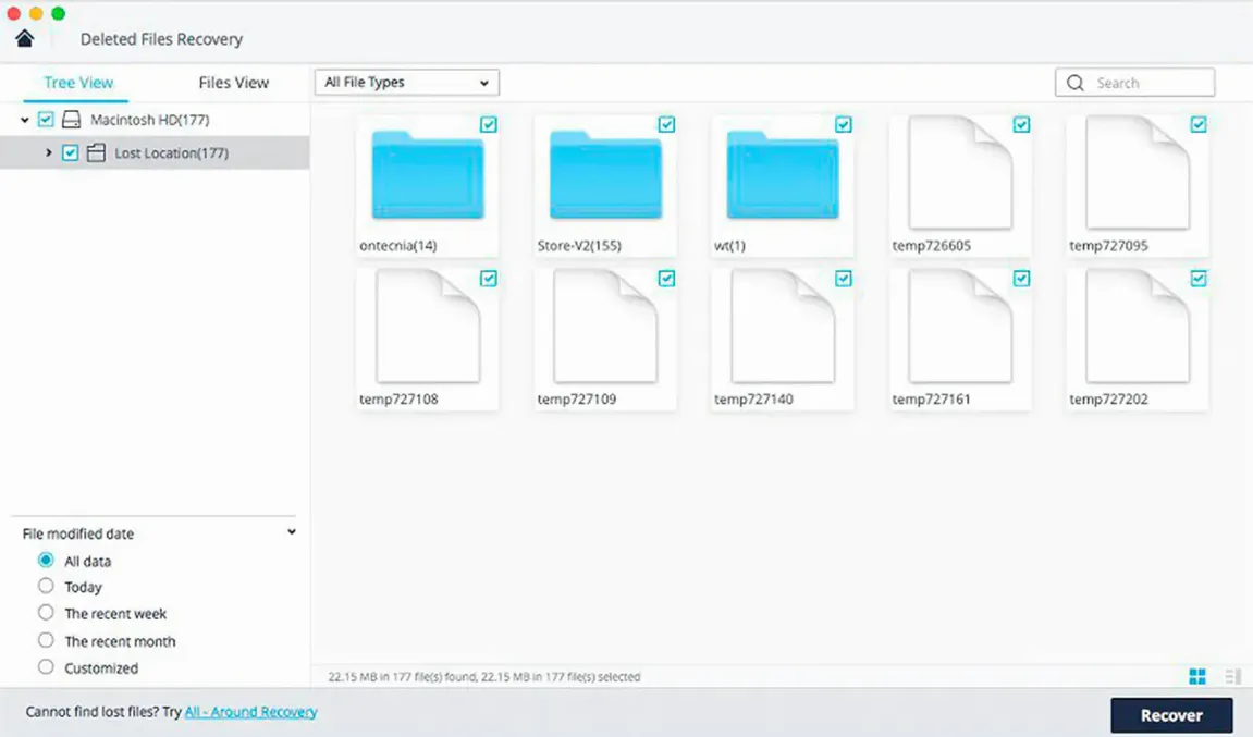 Wondershare Recoverit image 2 of 4 Screen 2 of Wondershare Recoverit