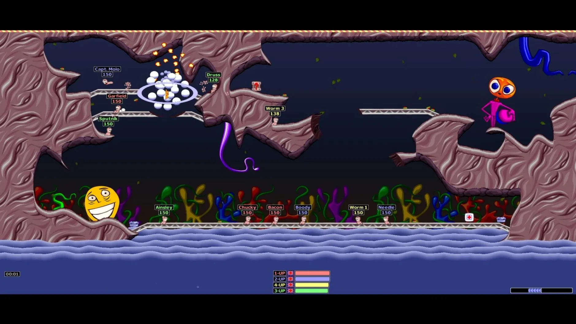 Worms Armageddon image 2 of 8 Screen 2 of Worms Armageddon