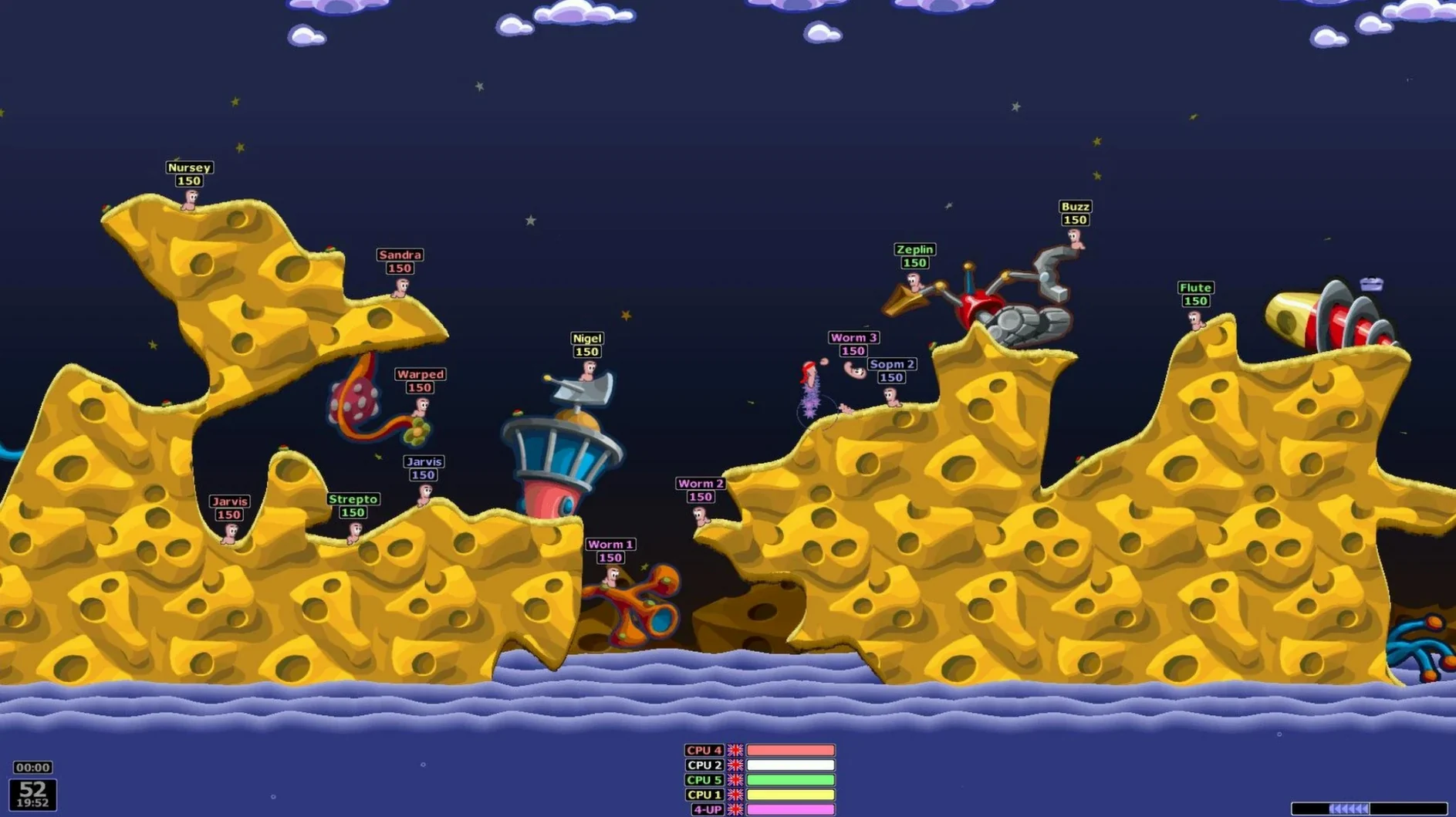 Worms Armageddon image 3 of 8 Screen 3 of Worms Armageddon